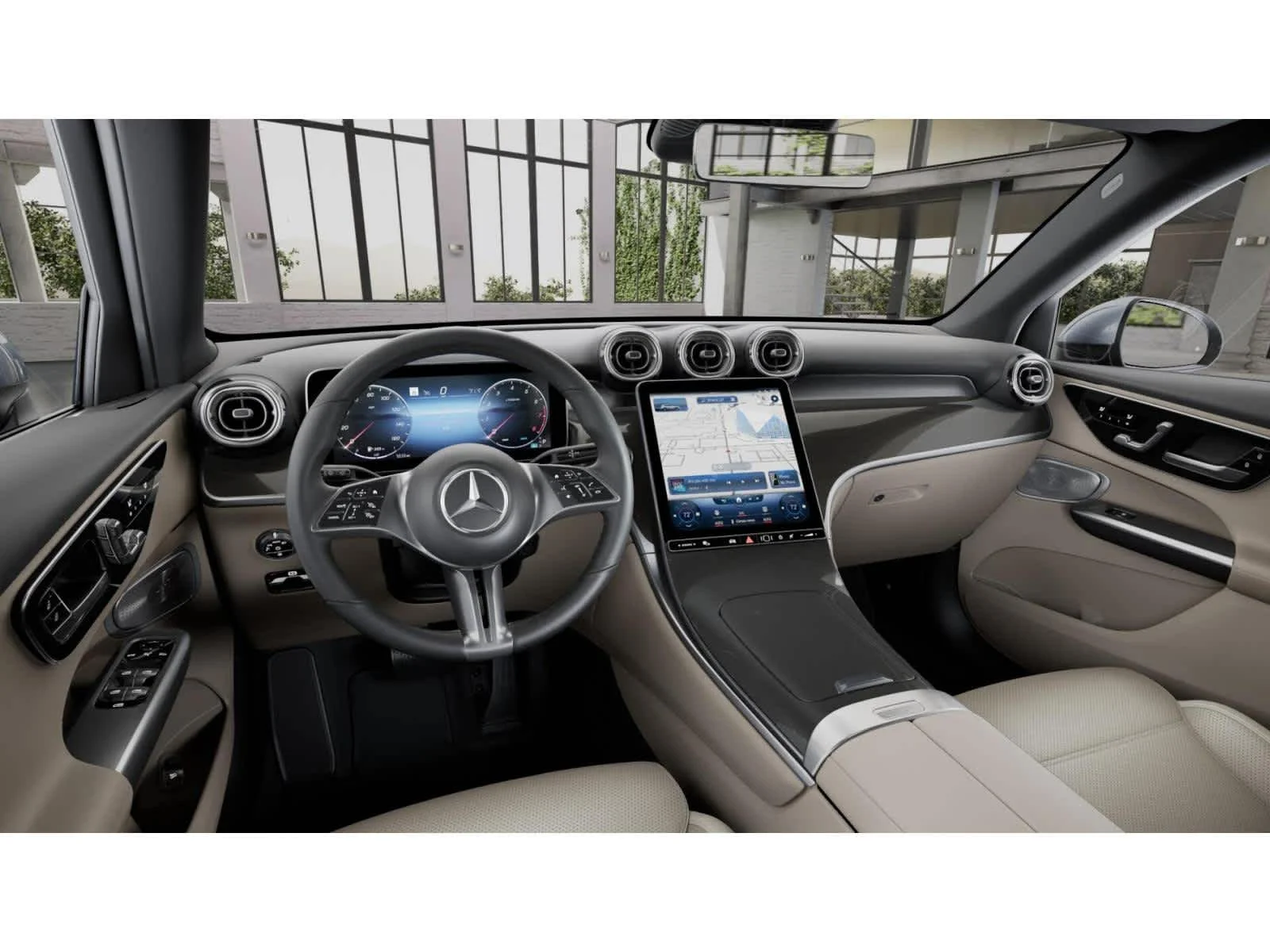 New 2026 Cirrus Silver Metallic Mercedes-Benz GLC 300 image 3