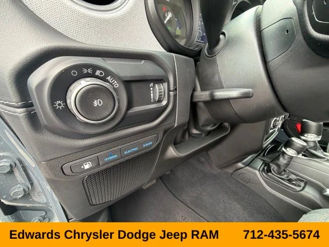 Certified Used 2025 Gray Jeep Sahara 4xe image 14