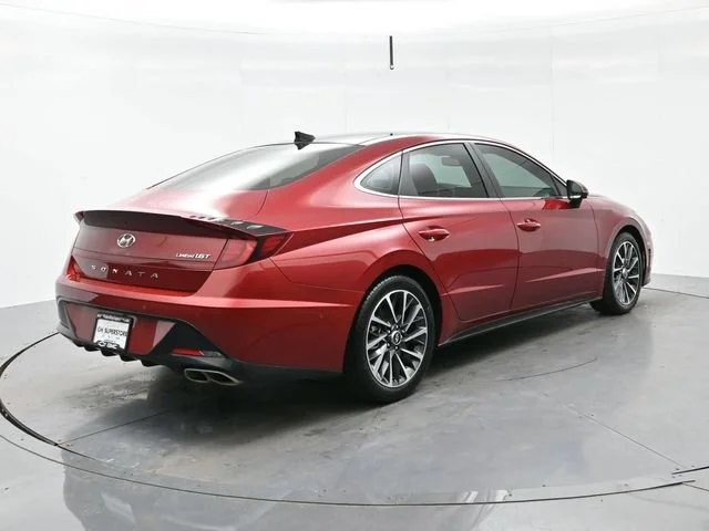 Used 2023 Ultimate Red Hyundai Limited image 7