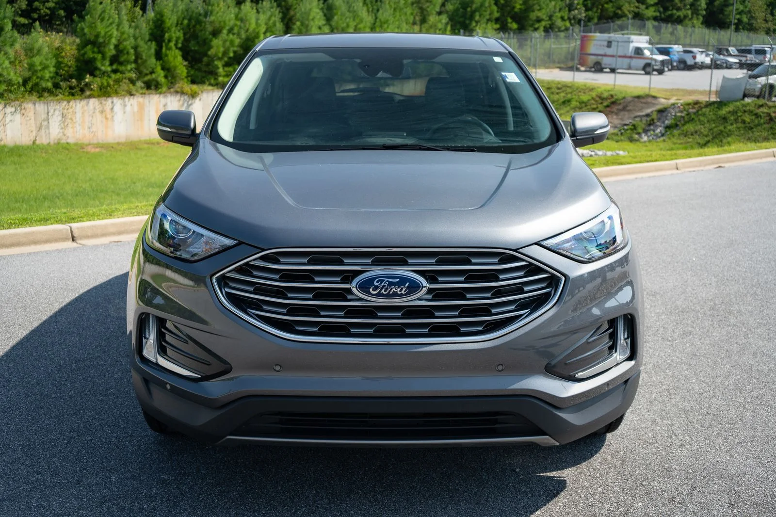 Used 2024 Gray Ford Titanium image 2