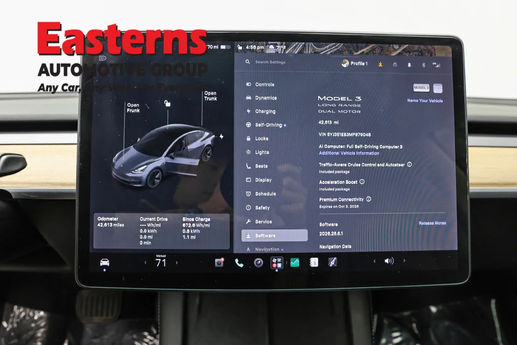 Used 2021 Gray Tesla Long Range image 12