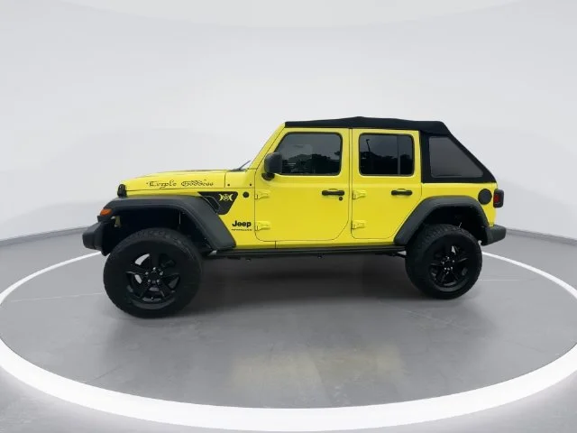 Used 2023 Yellow Jeep Sport image 4