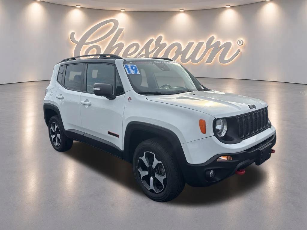 Used 2019 White Jeep Trailhawk image 7