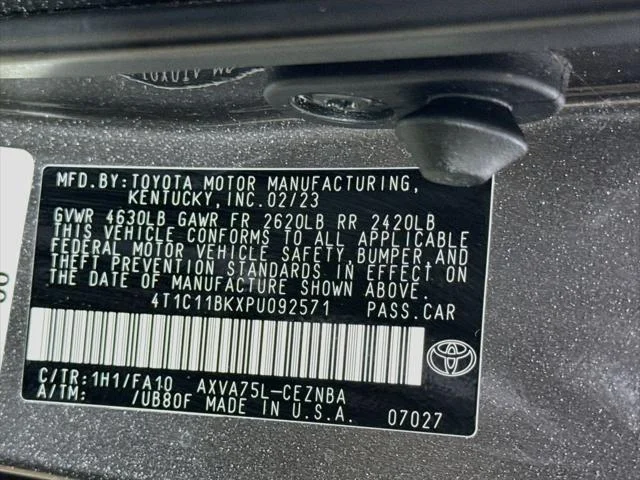 Certified Used 2023 PREDAWN GRAY MICA Toyota  image 28