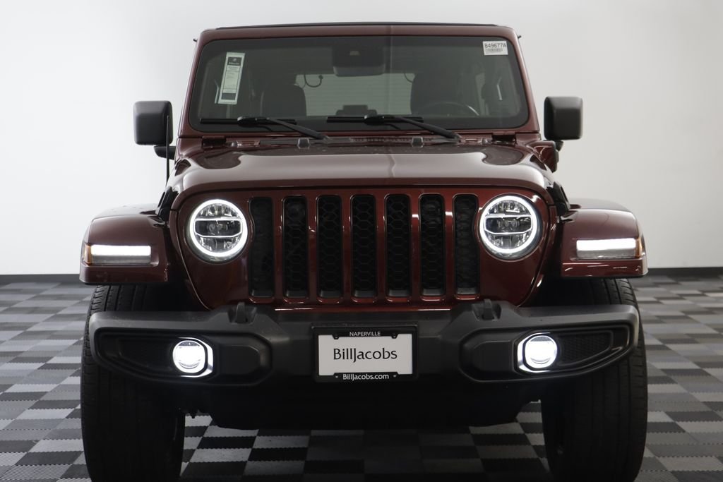 Used 2021 Snazzberry Pearlcoat Jeep Unlimited Sahara 4xe image 24