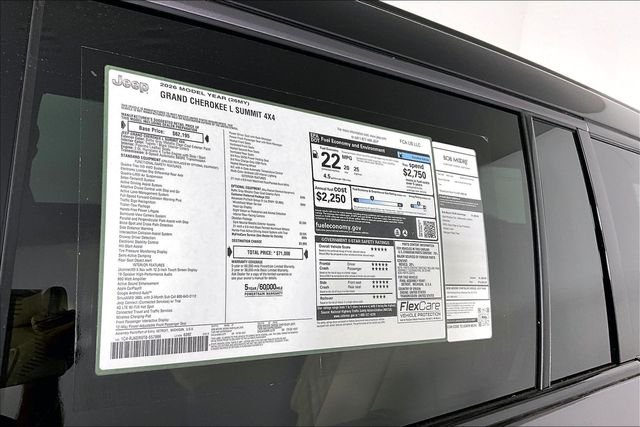 New 2026 Baltic Gray Metallic Clear-Coat Exterior Paint Jeep Summit image 14