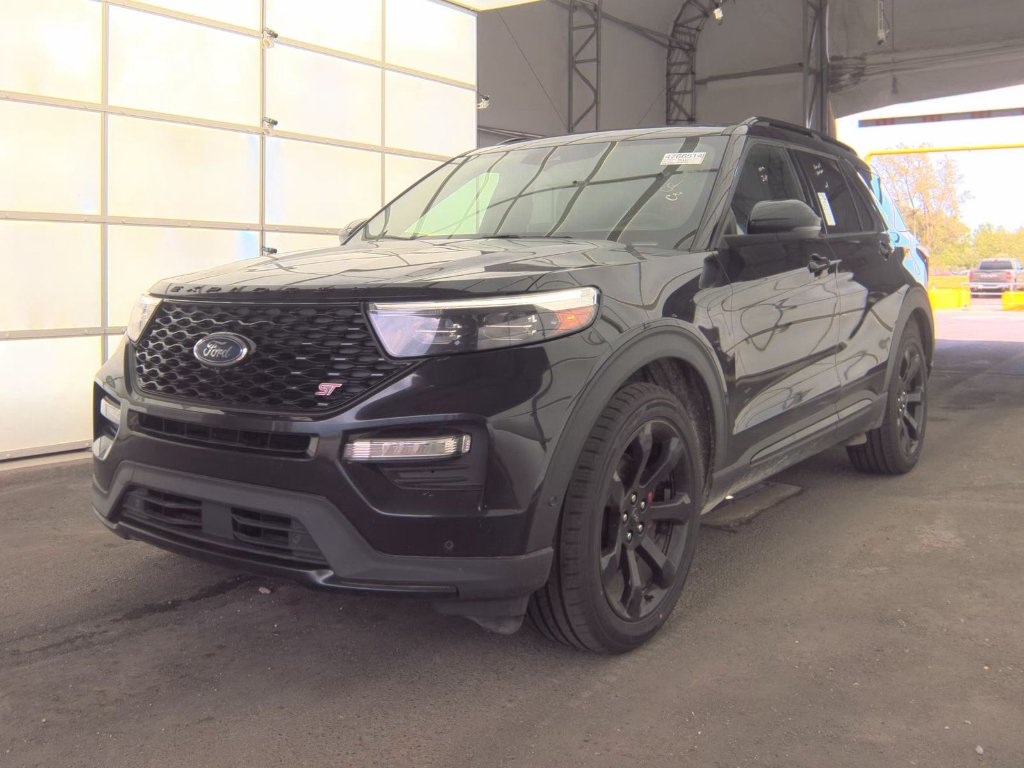 Used 2020 Agate Black Metallic Ford ST image 1
