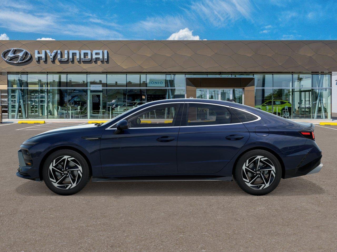 New 2026 Carbon Blue Hyundai SEL Sport image 3