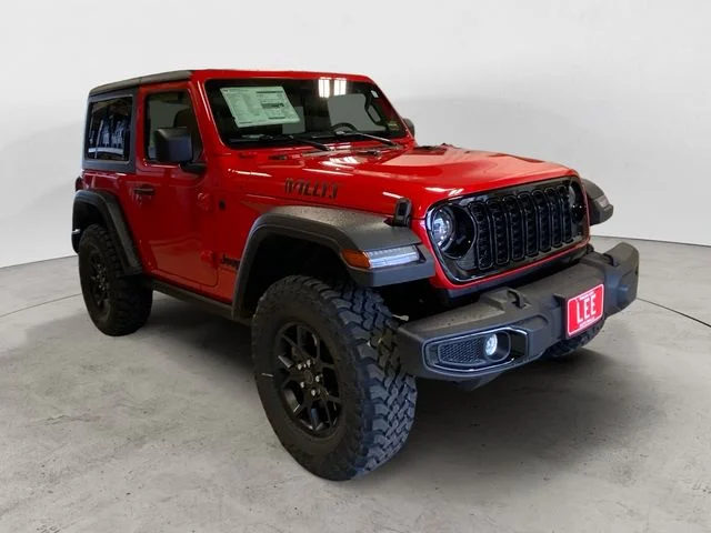 New 2026 Red Jeep Willys image 8