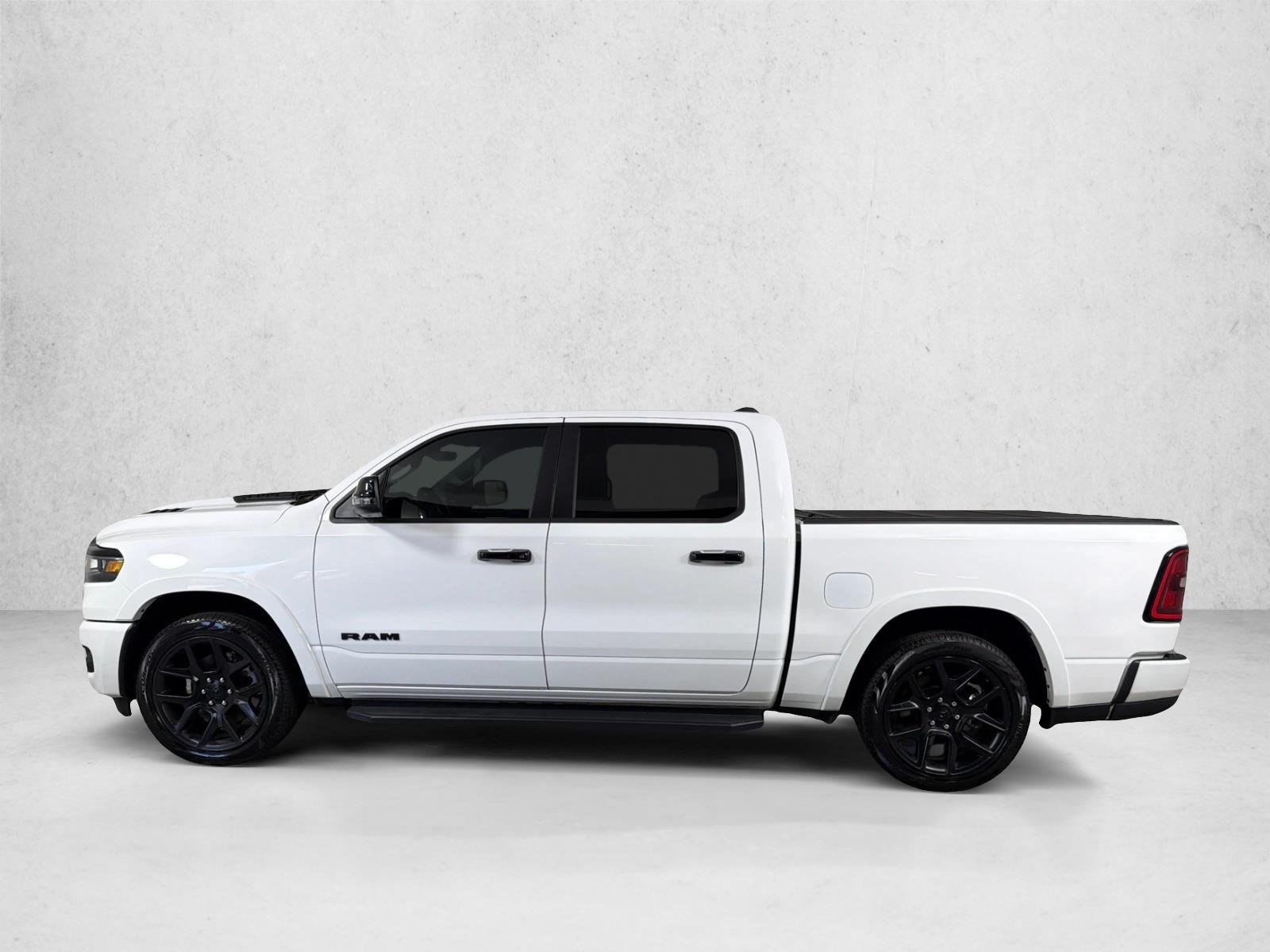 Used 2025 Bright White Clearcoat Ram Laramie image 8