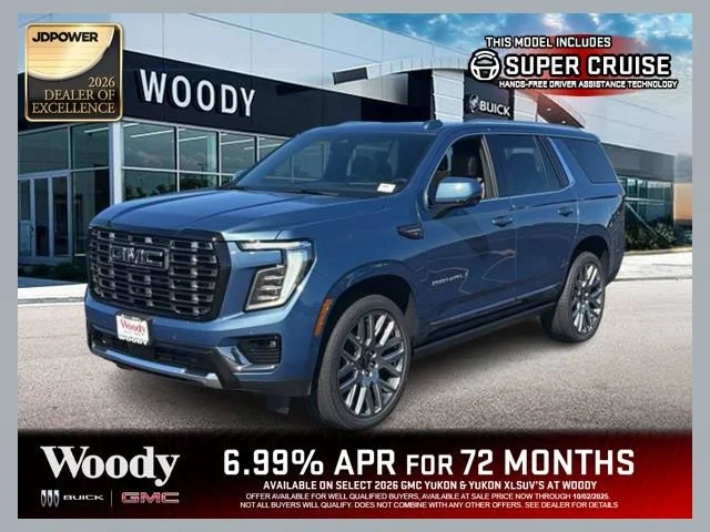 New 2026 Downpour Metallic GMC Denali Ultimate image 1