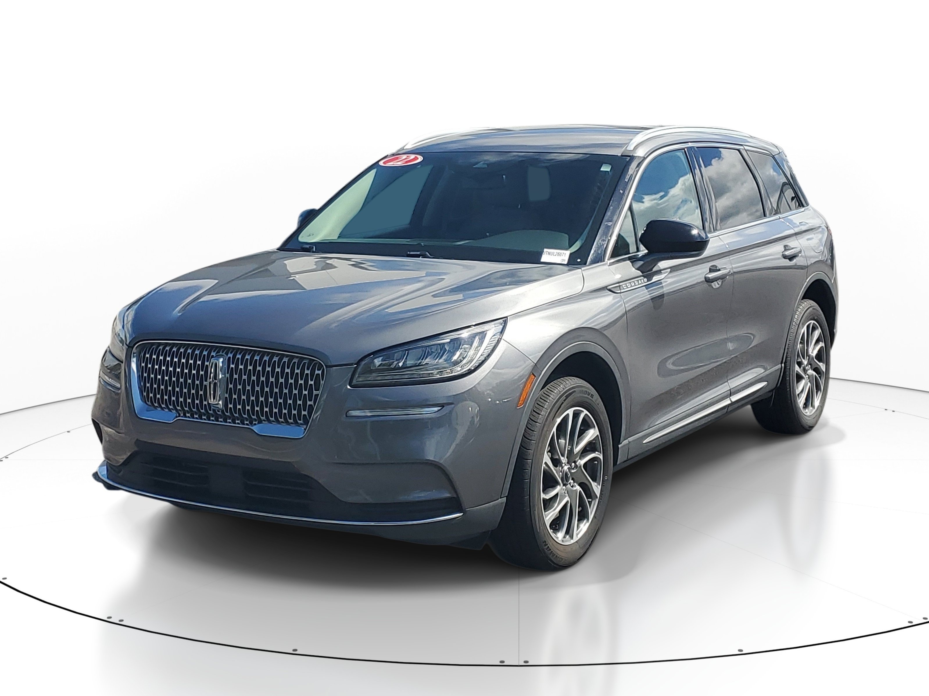 Used 2022 Gray Metallic Lincoln Standard image 3