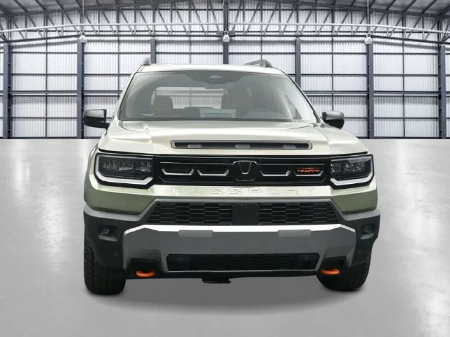New 2026 Ash Green Metallic Honda TrailSport Blackout Elite image 8