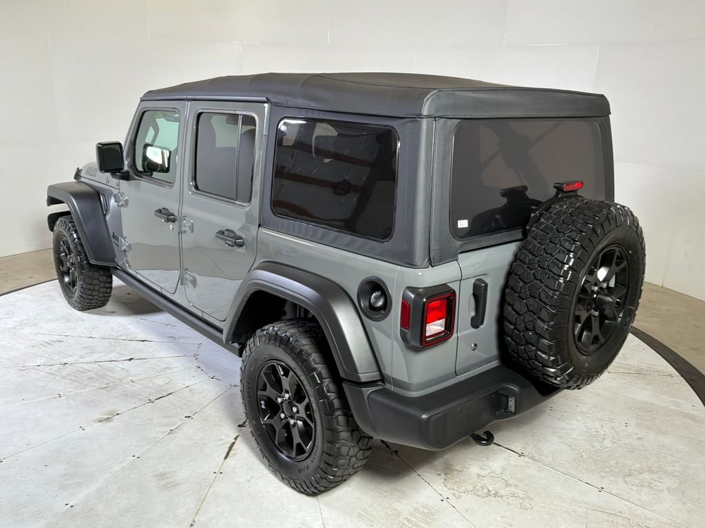 Certified Used 2022 Gray Jeep Unlimited Willys image 4