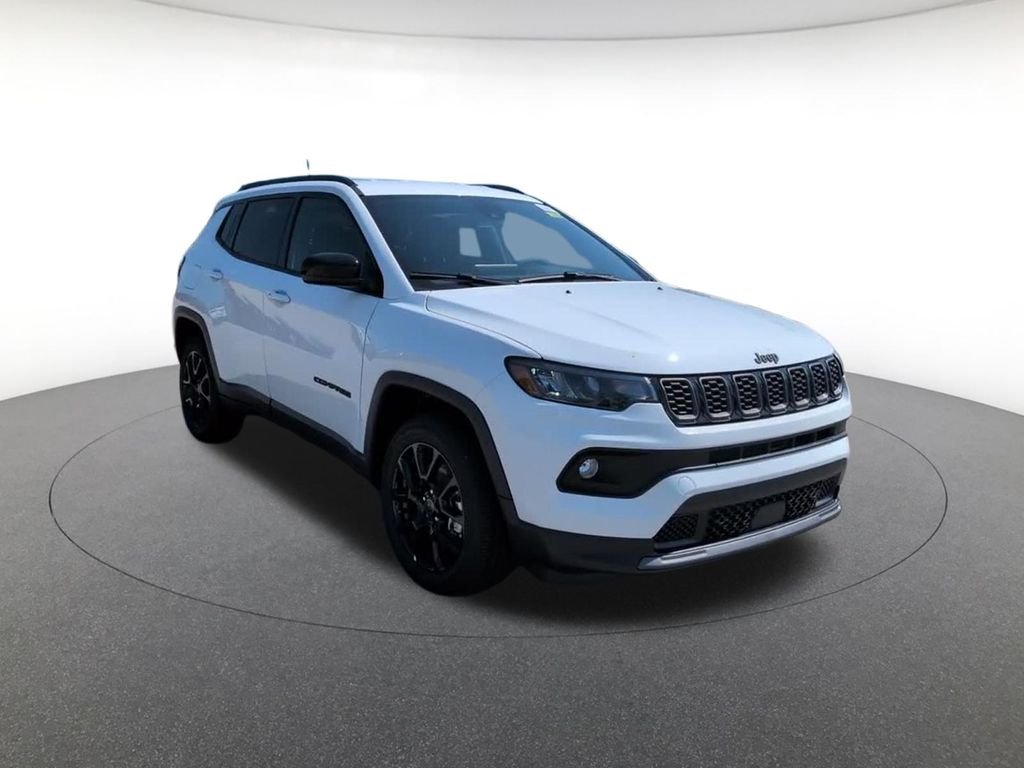 New 2026 Bright White Clear-Coat Exterior Paint Jeep Latitude image 3