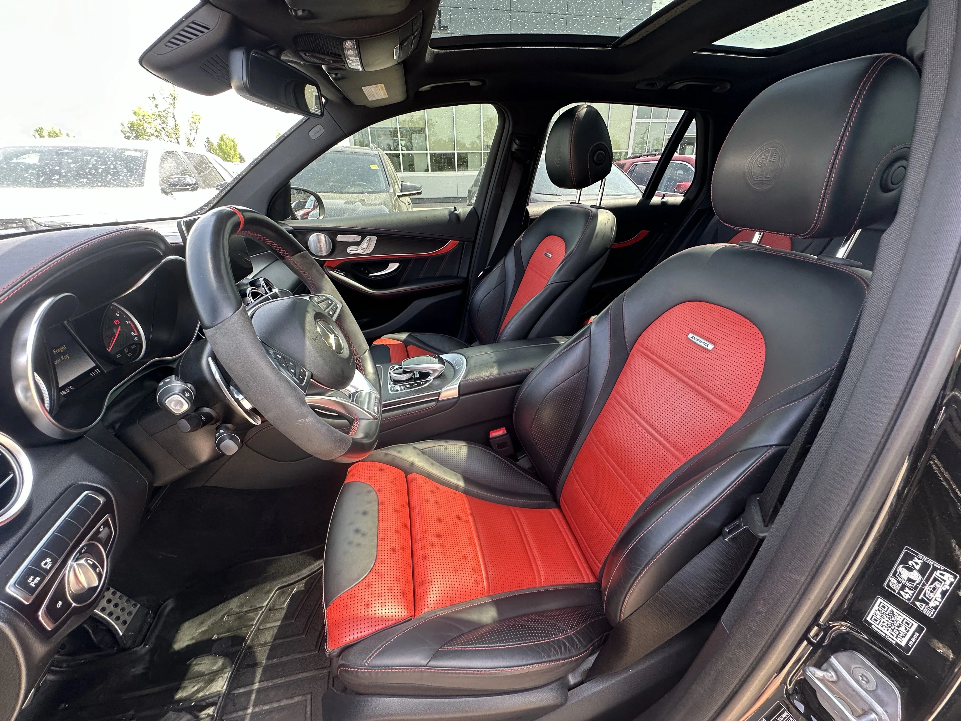 Used 2019 Black Mercedes-Benz AMG GLC 63 S image 10