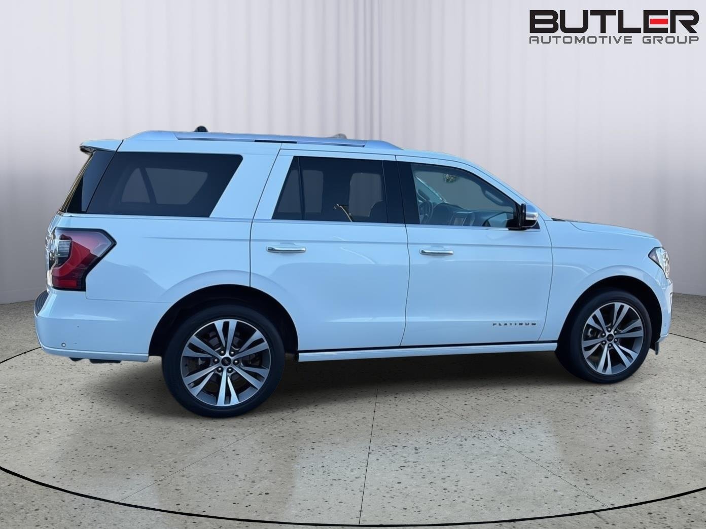 Used 2021 Star White Metallic Tri-Coat Ford Platinum image 7