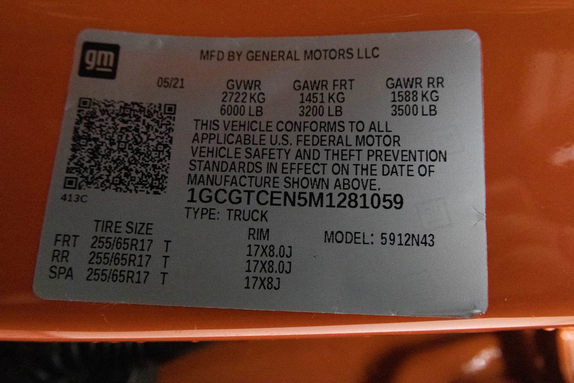 2021 CHEVROLET COLORADO - Image 42