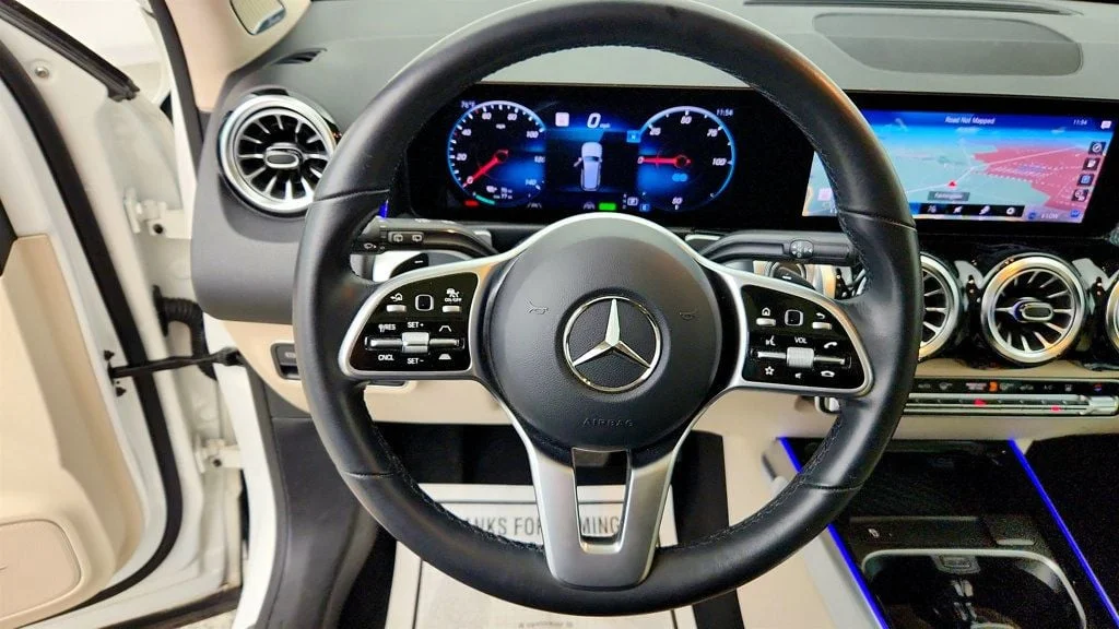 Used 2022 Polar White Mercedes-Benz EQB 300 4MATIC® SUV w/ Pinnacle Pkg & Driver Assistance Pkg Lite image 14