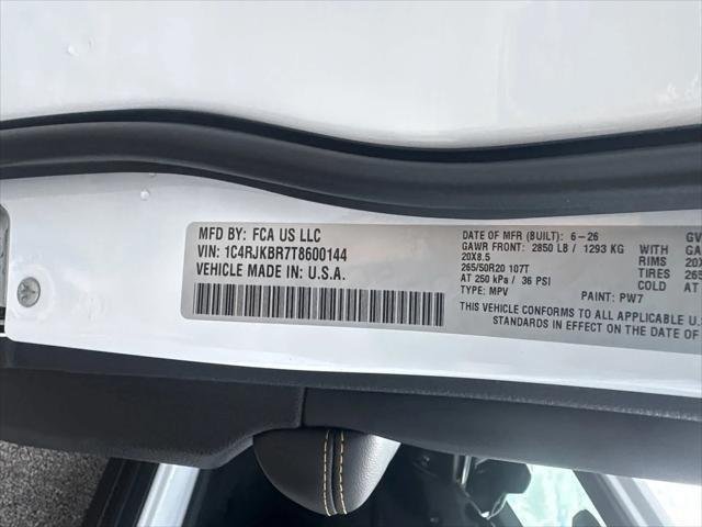 New 2026 Bright White Clear-Coat Exterior Paint Jeep 85th Anniversary image 32