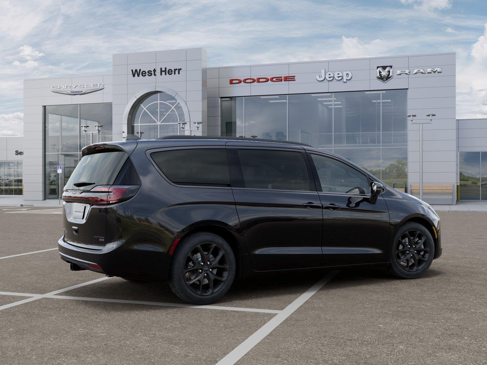 New 2027 Diamond Black Crystal Pearl-Coat Paint Chrysler Limited image 4