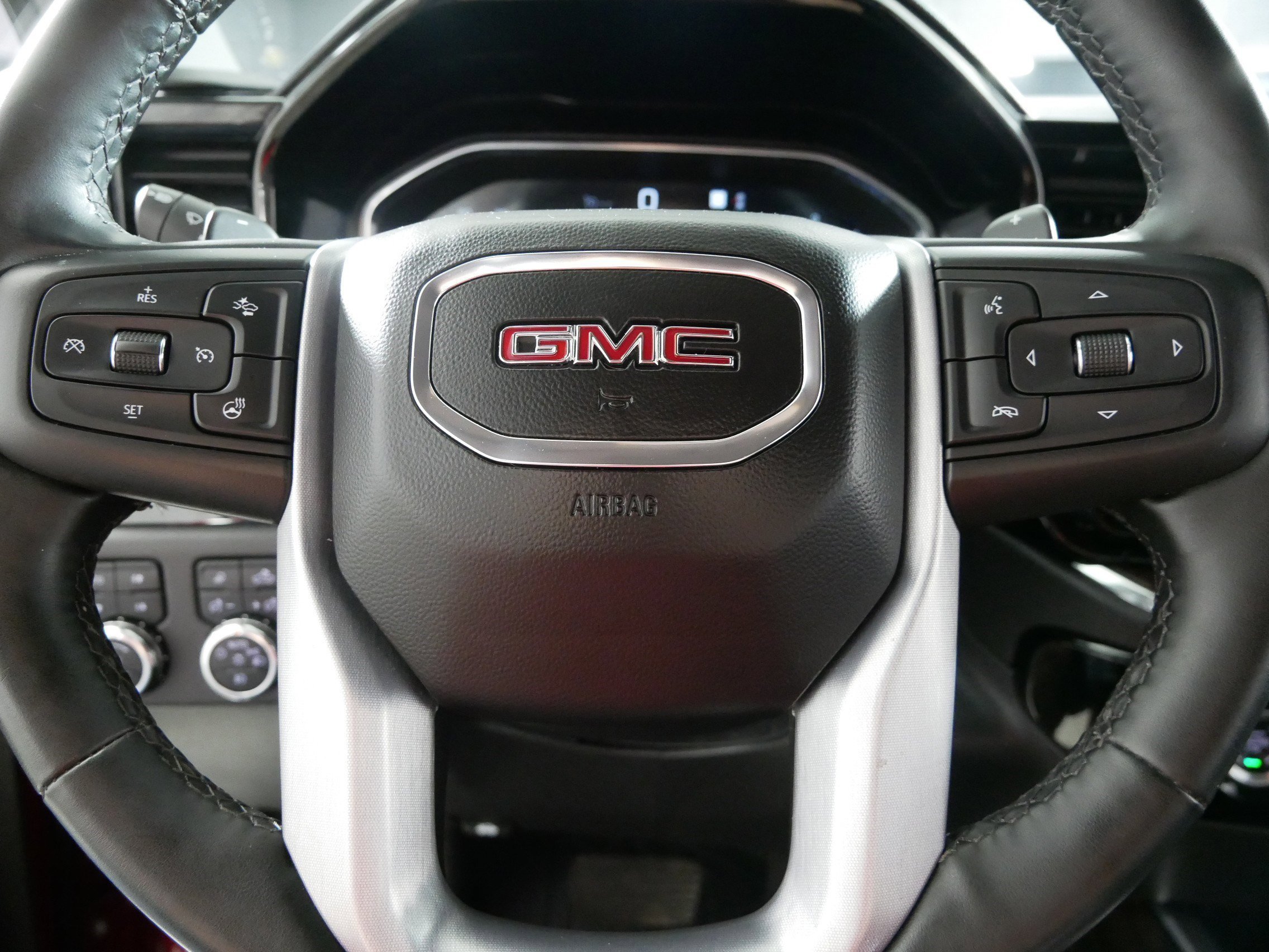 Used 2023 Volcanic Red Tintcoat GMC SLT image 25