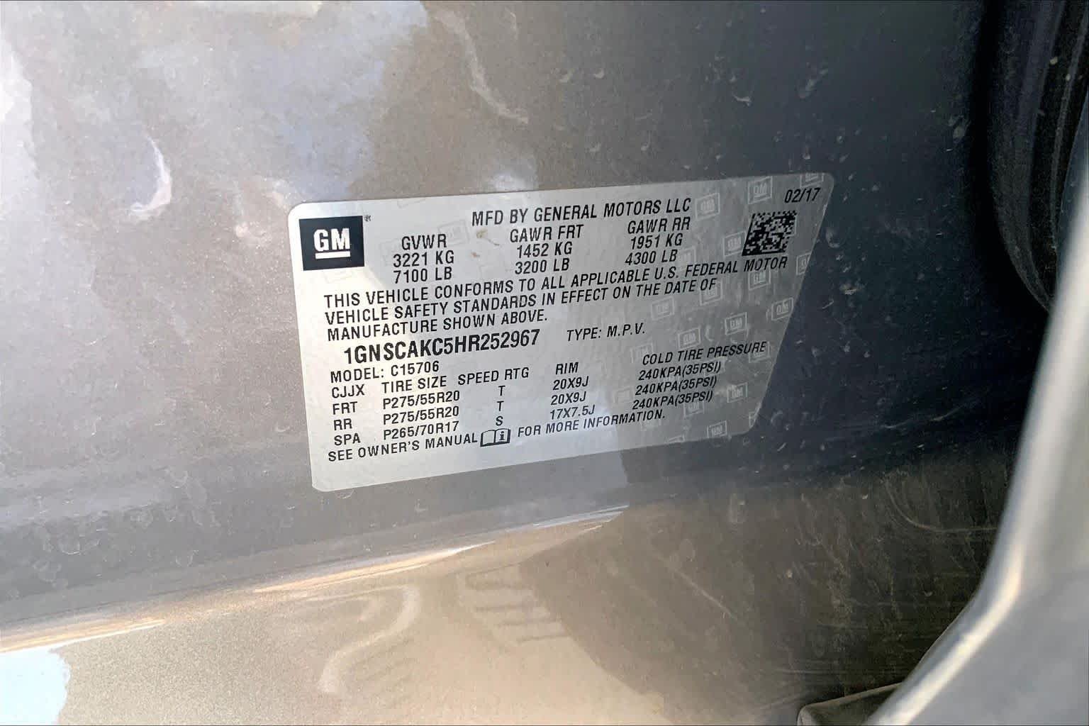 Used 2017 Pepperdust Metallic Chevrolet LS image 33