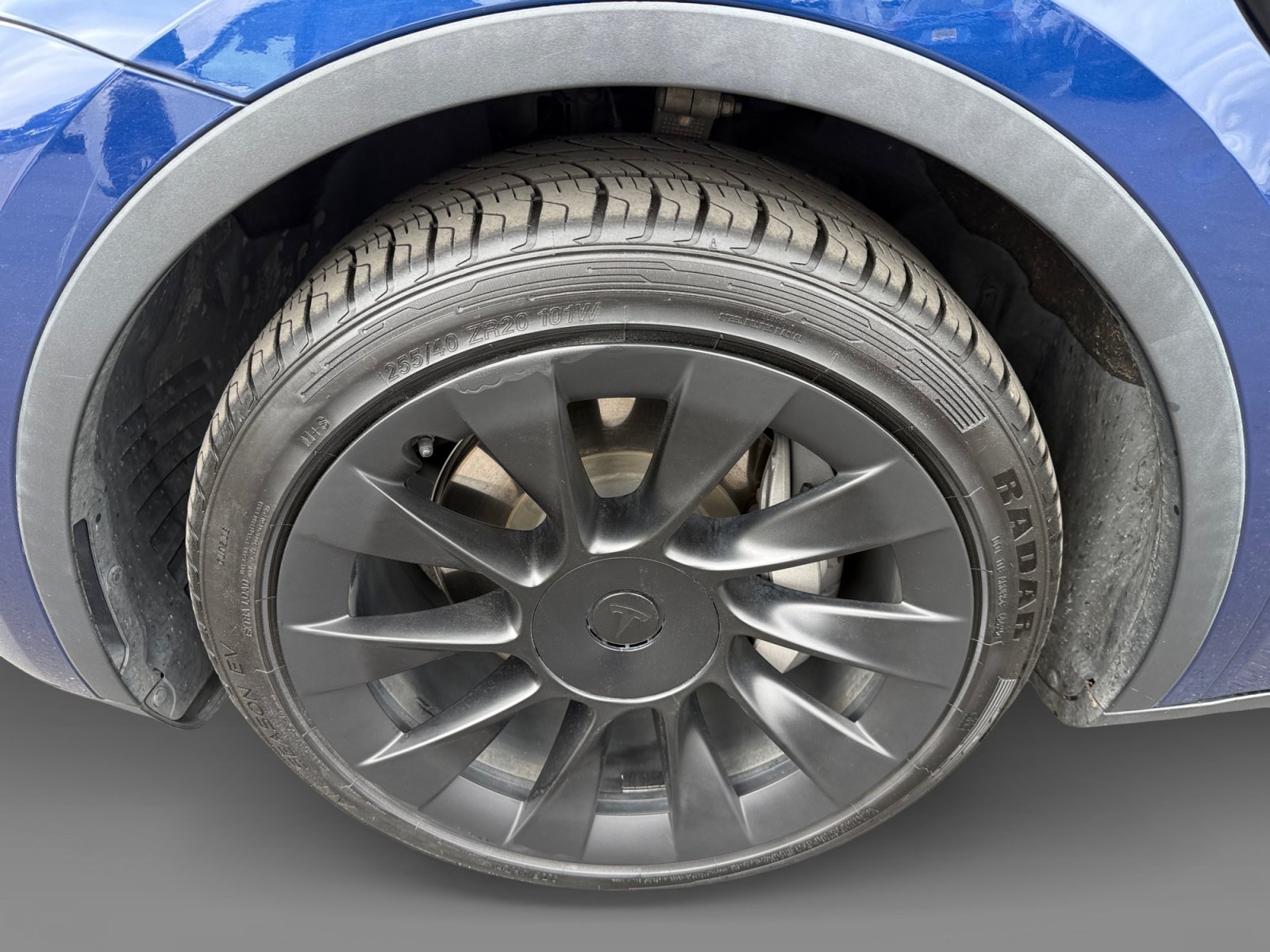 Used 2021 Deep Blue Metallic Tesla Long Range image 9