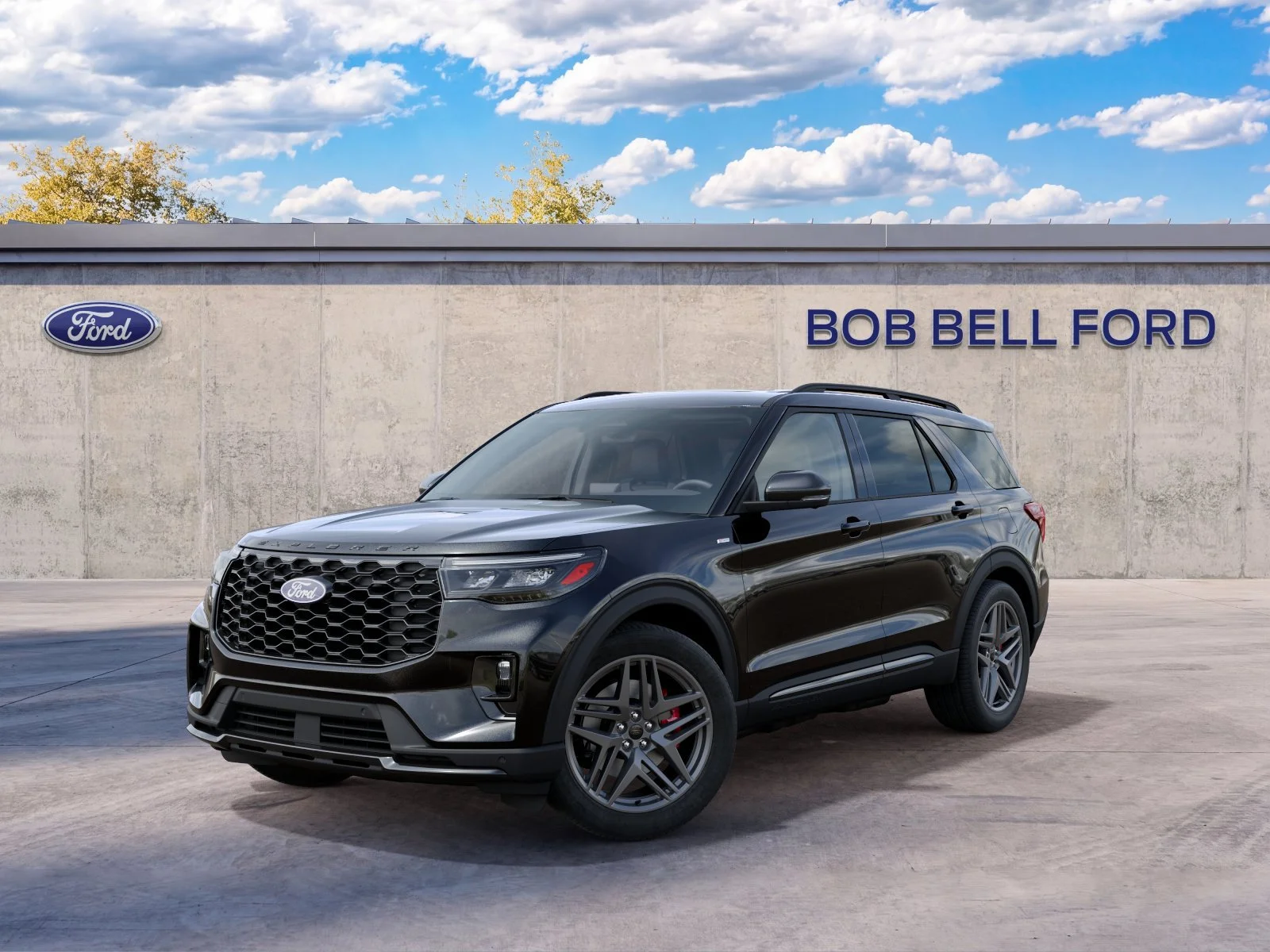 New 2027 Agate Black Metallic Ford ST-Line image 2