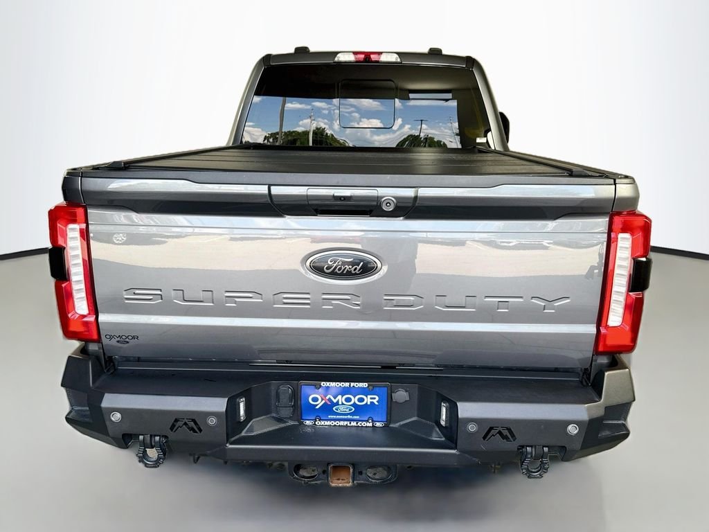 Used 2024 Carbonized Gray Metallic Ford LARIAT image 6