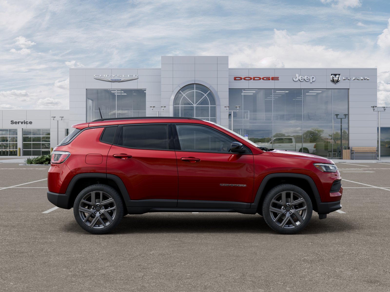 New 2026 Red Hot Pearlcoat Jeep Latitude image 52