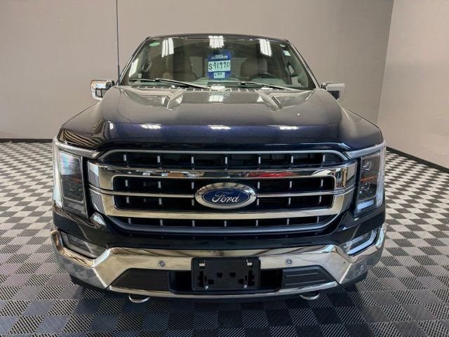 Certified Used 2023 Antimatter Blue Metallic Ford Lariat image 4