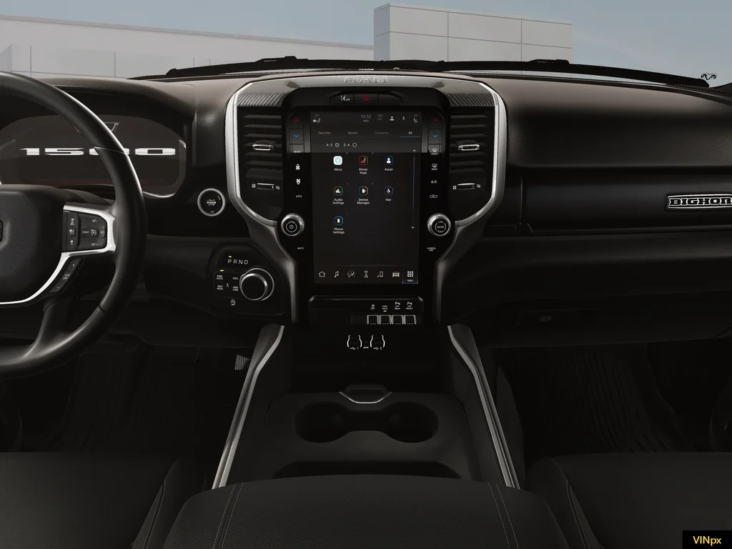 New 2026 Diamond Black Crystal Pearl-Coat Exterior Paint RAM Big Horn/Lone Star image 15