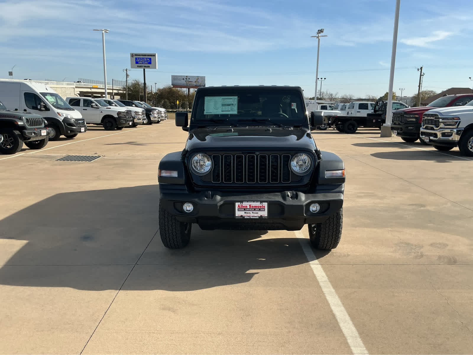 New 2026 Black Clear-Coat Exterior Paint Jeep Sport S image 3