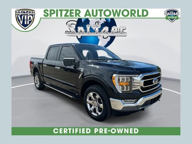 Used 2022 Black Ford XLT image 1