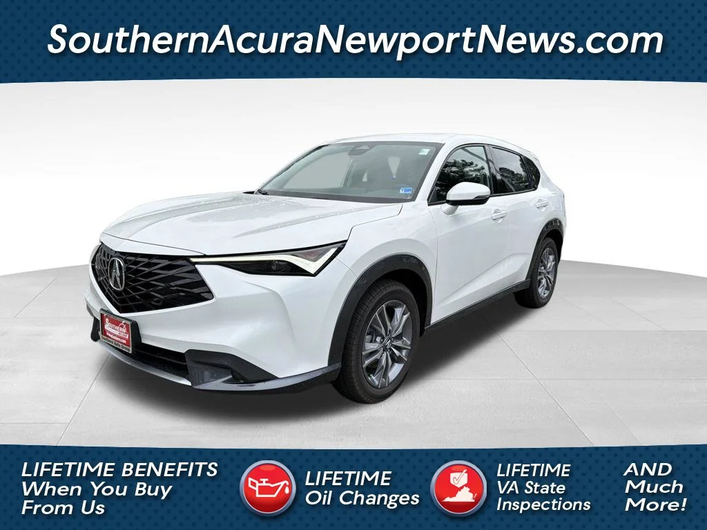 New 2026 Platinum White Pearl Acura Base image 1