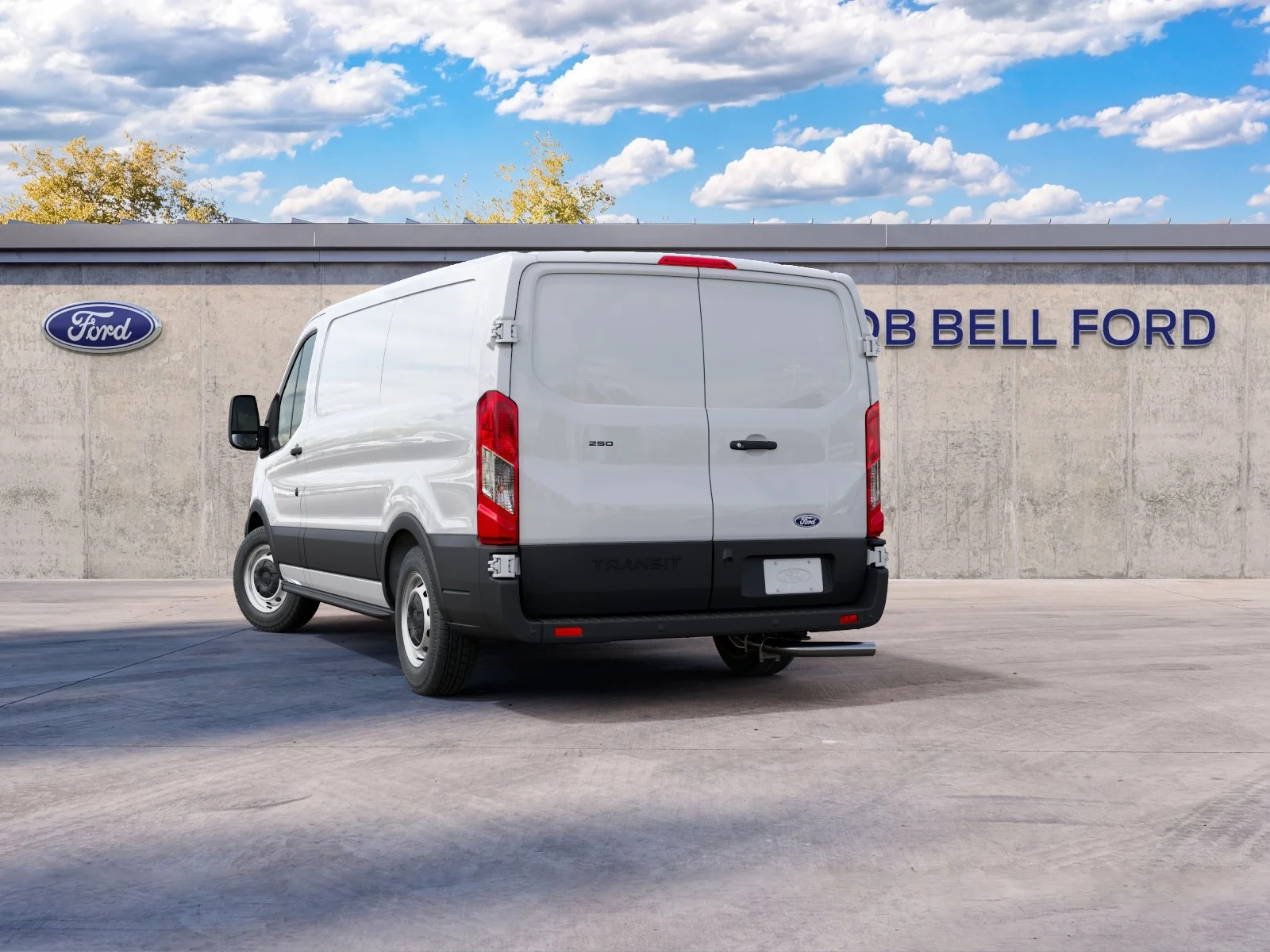 New 2027 Oxford White Ford Cargo Van image 8
