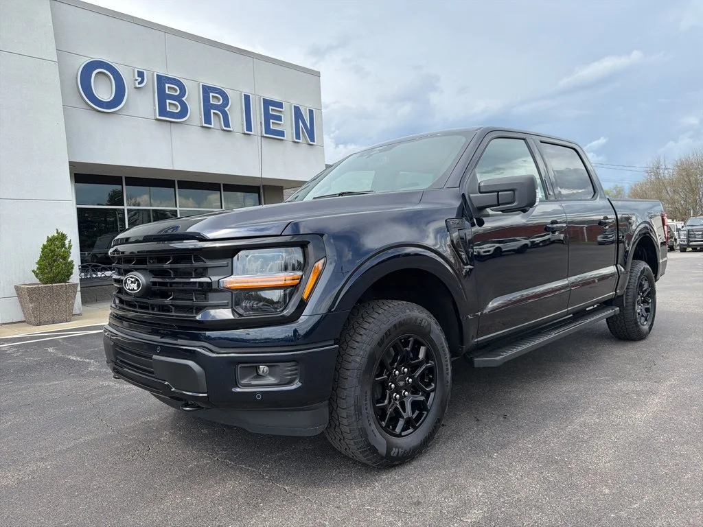 New 2026 Antimatter Blue Metallic Ford XLT image 1