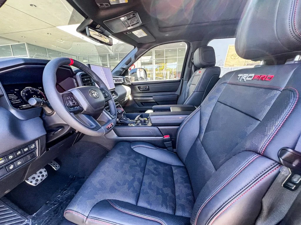 New 2026 Midnight Black Metallic Toyota Tundra TRD Pro image 16