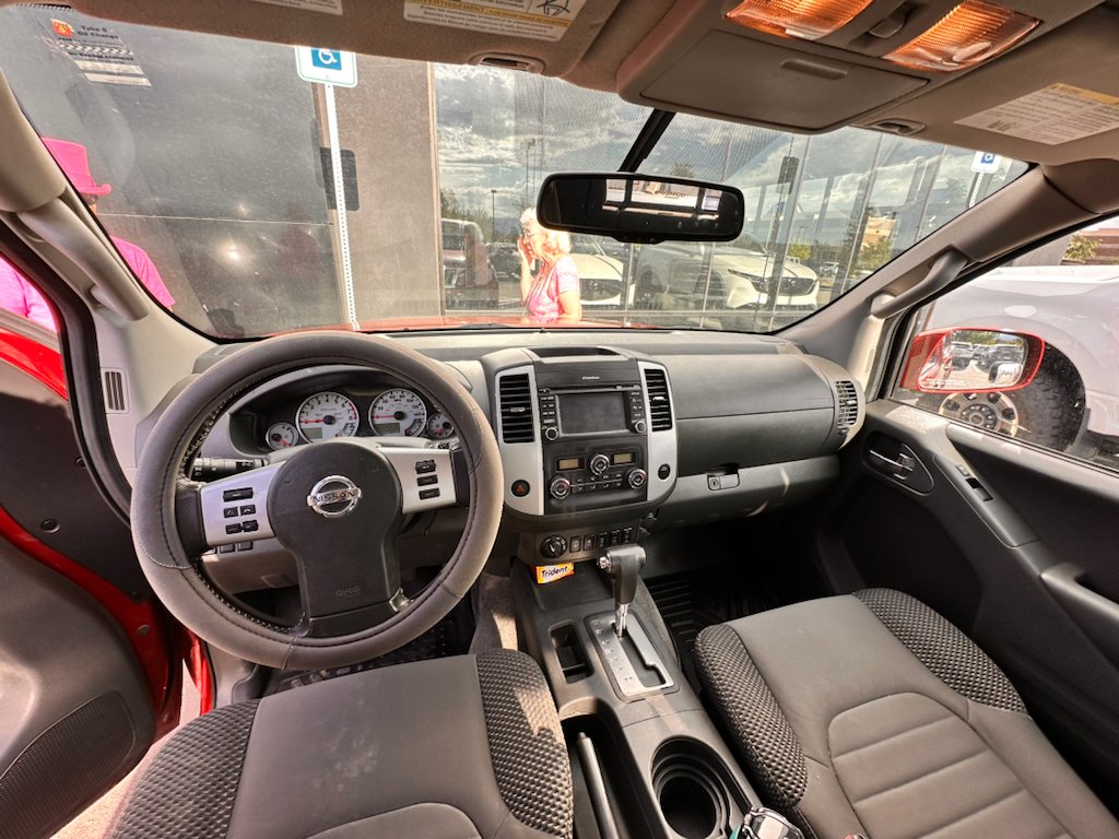 Used 2016 Lava Red Nissan PRO-4X image 7