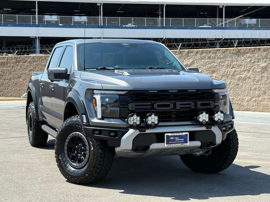 Certified Used 2025 Gray Metallic Ford Raptor image 3