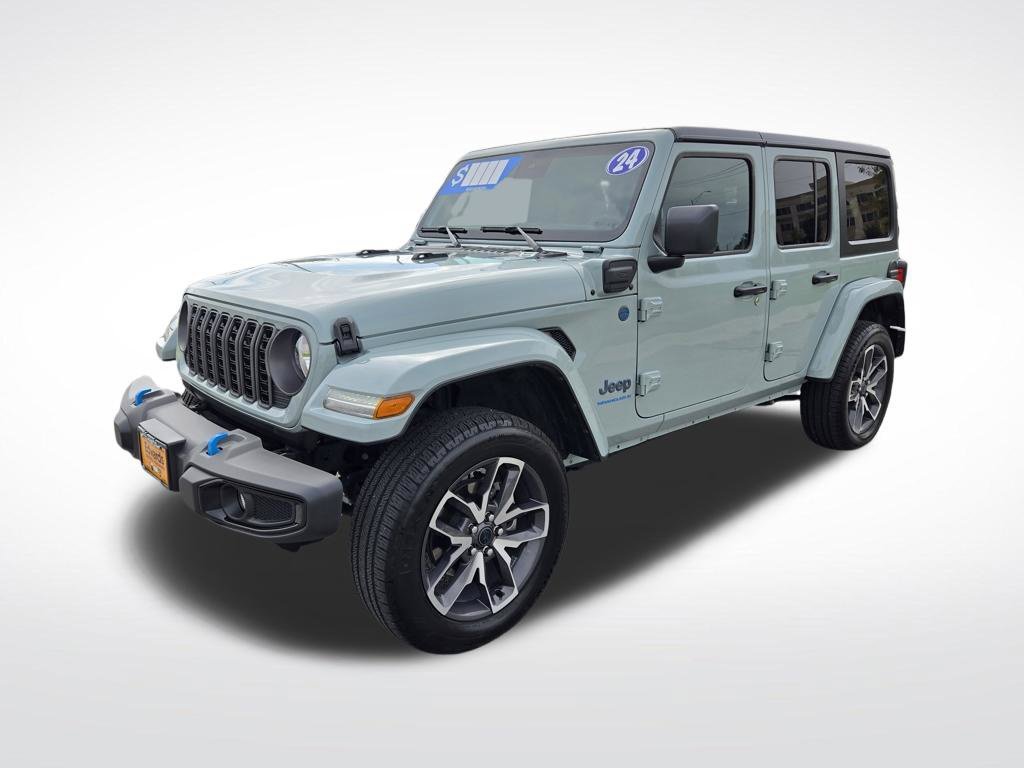 Used 2024 Gray Jeep Sport S 4xe image 7