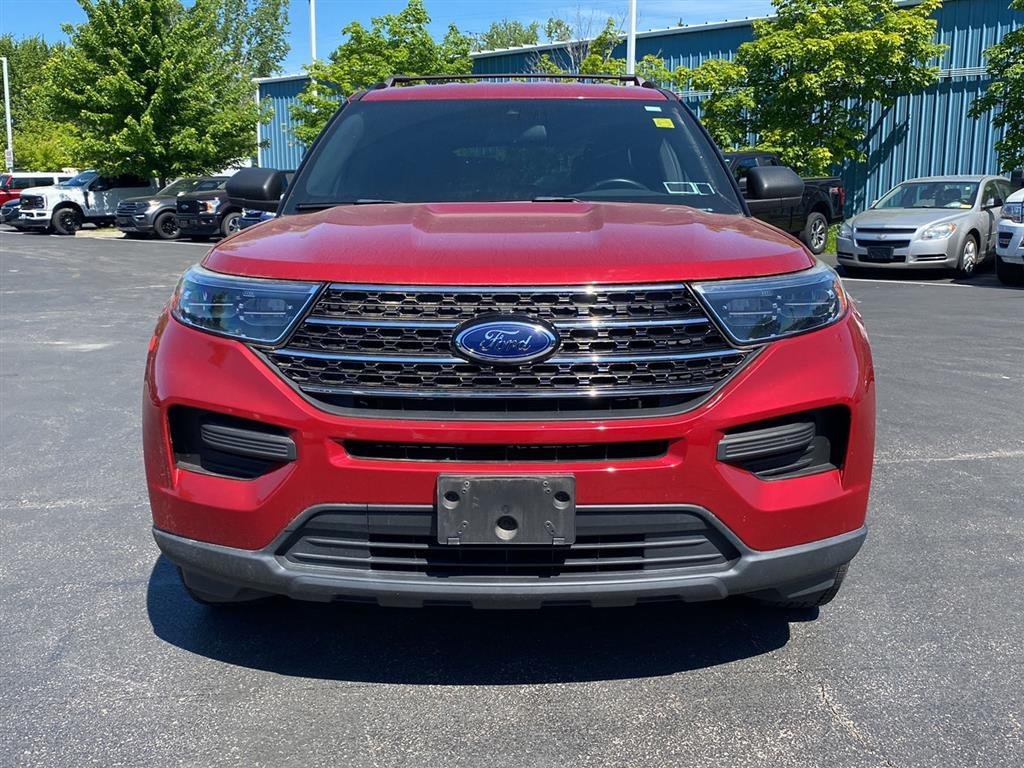 Used 2020 Rapid Red Metallic Tinted Clearcoat Ford XLT image 6