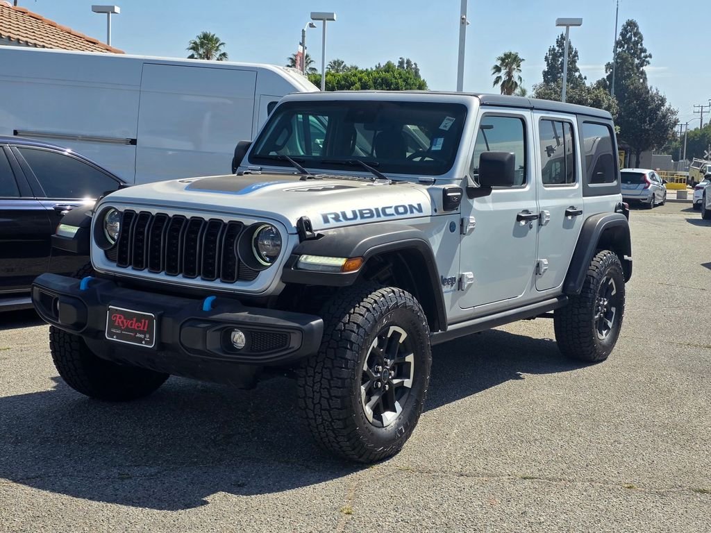 Used 2024 Silver Jeep Rubicon 4xe image 10