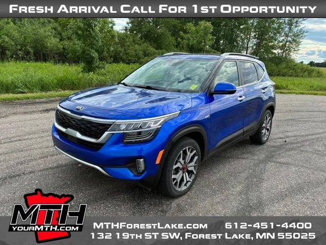 Used 2021 Blue Kia SX image 4