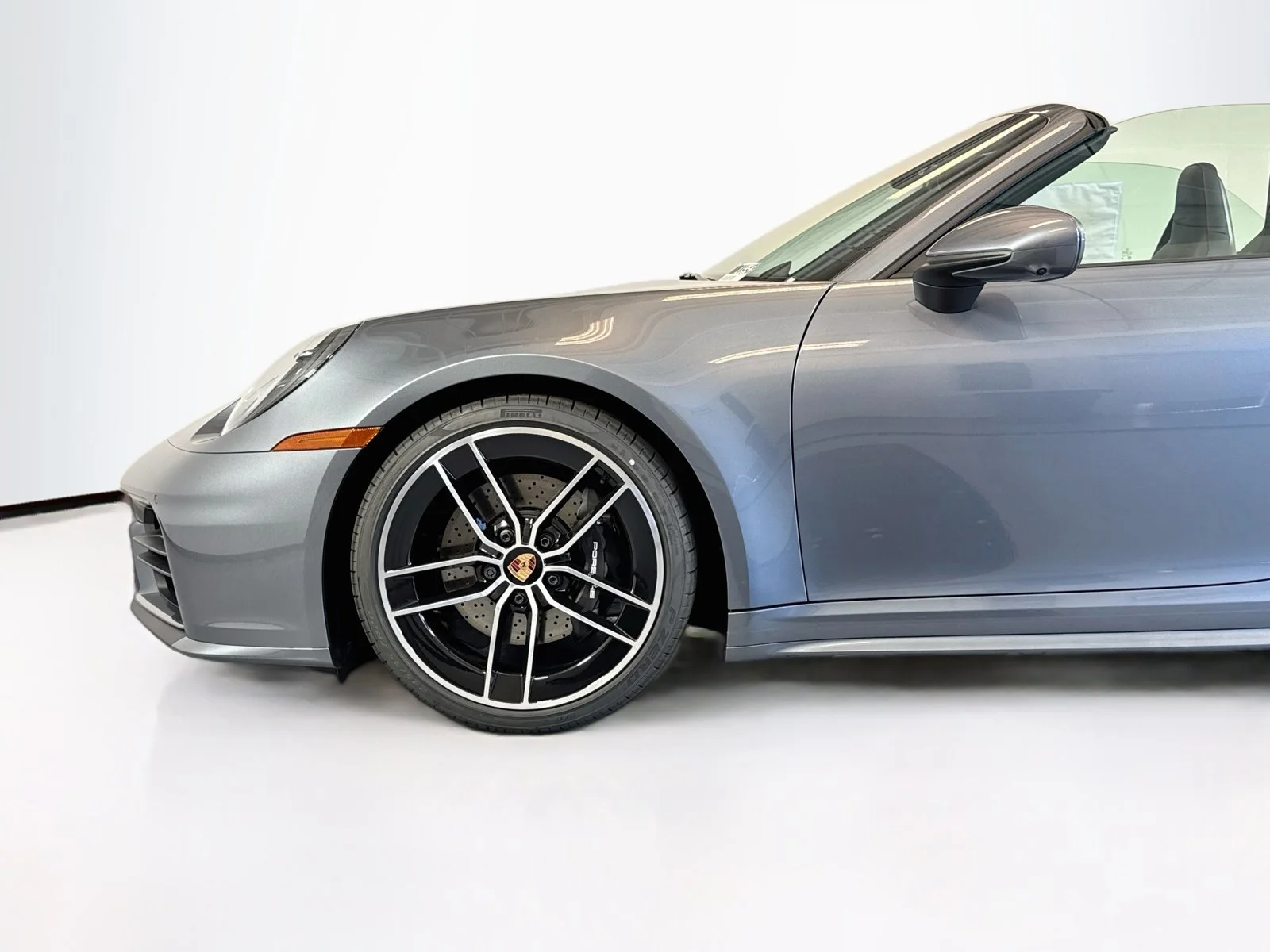 New 2026 Vanadium Grey Metallic Porsche Carrera T Cabriolet image 27