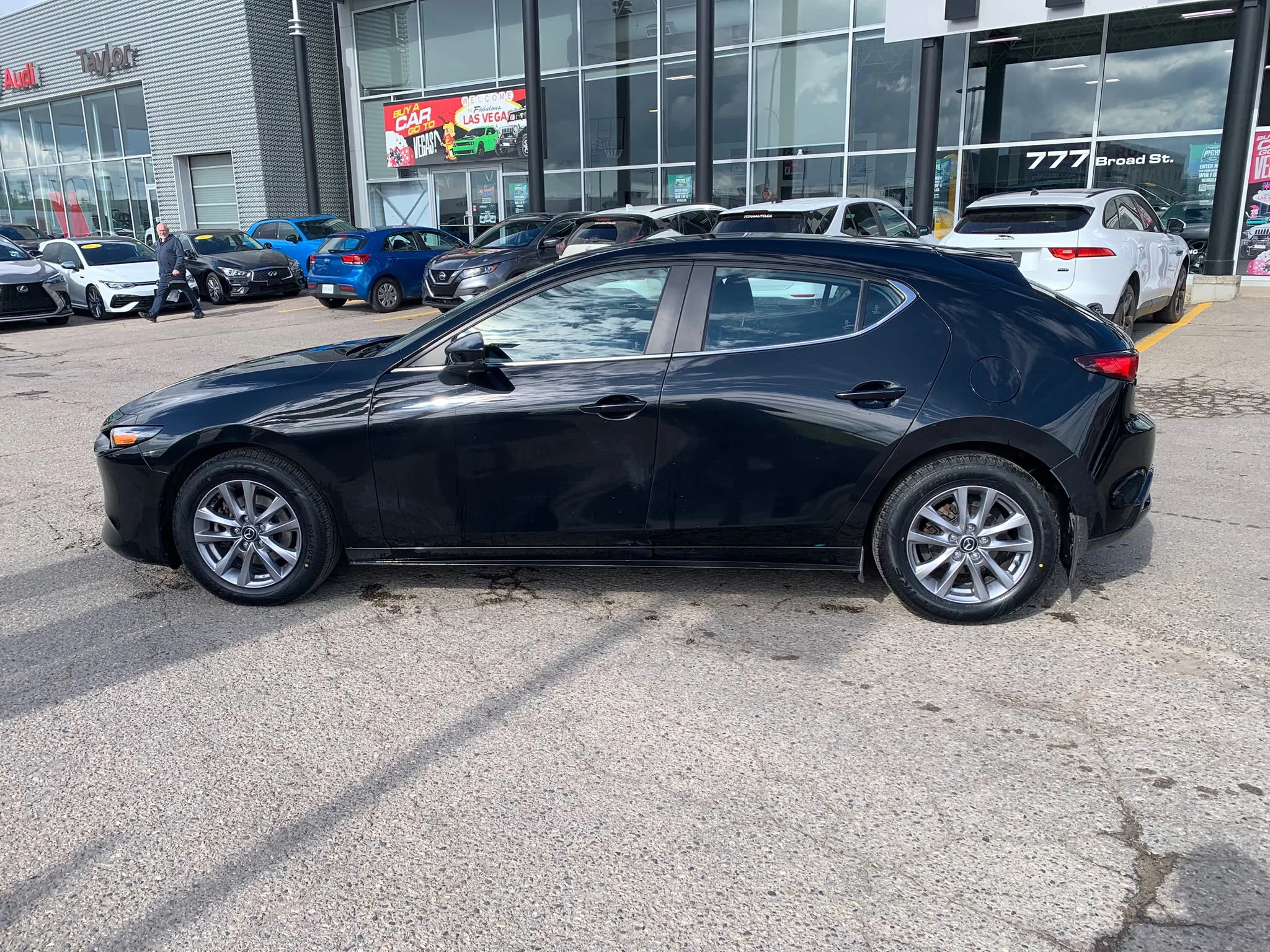 Used 2023 Jet Black Mica Mazda GS Auto*i-ACTIV AWD | Adaptive Cruise | Nav | Htd Seats | Htd Steering Wheel | Blind Spot Detection image 10