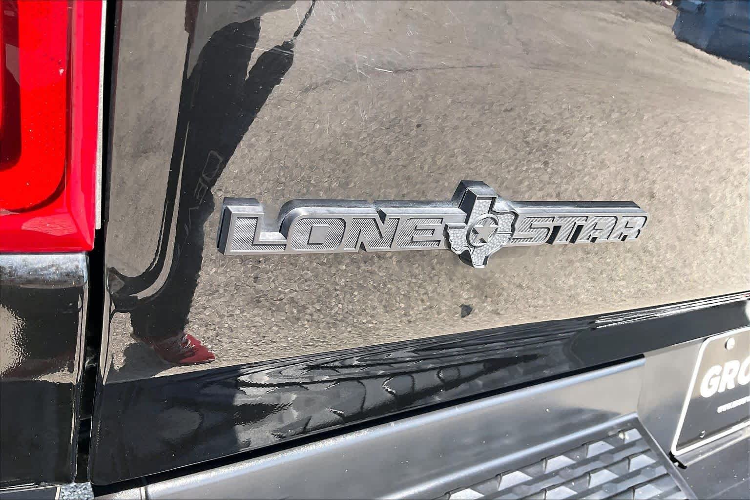 Used 2024 Diamond Black Crystal Pearlcoat Ram Lone Star image 10