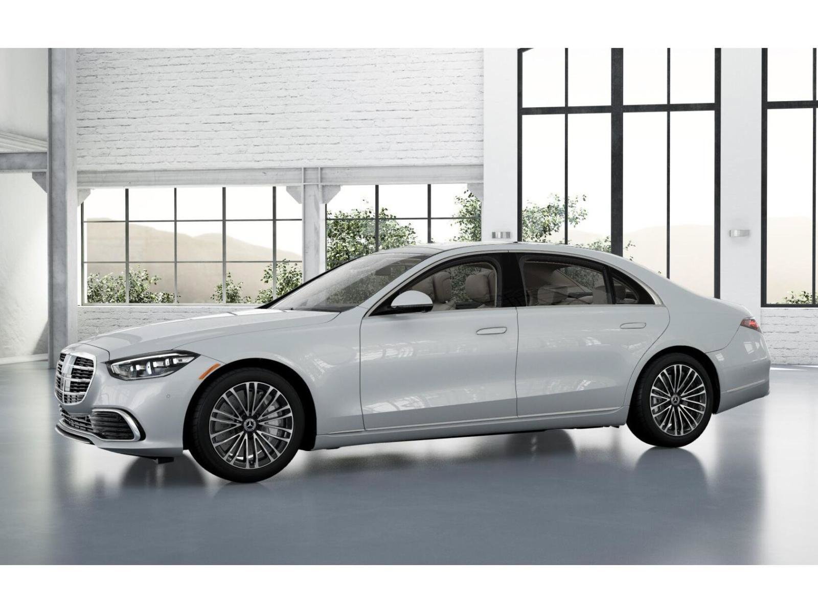 New 2026 MANUFAKTUR Moonlight White Metallic Mercedes-Benz S 580 image 50