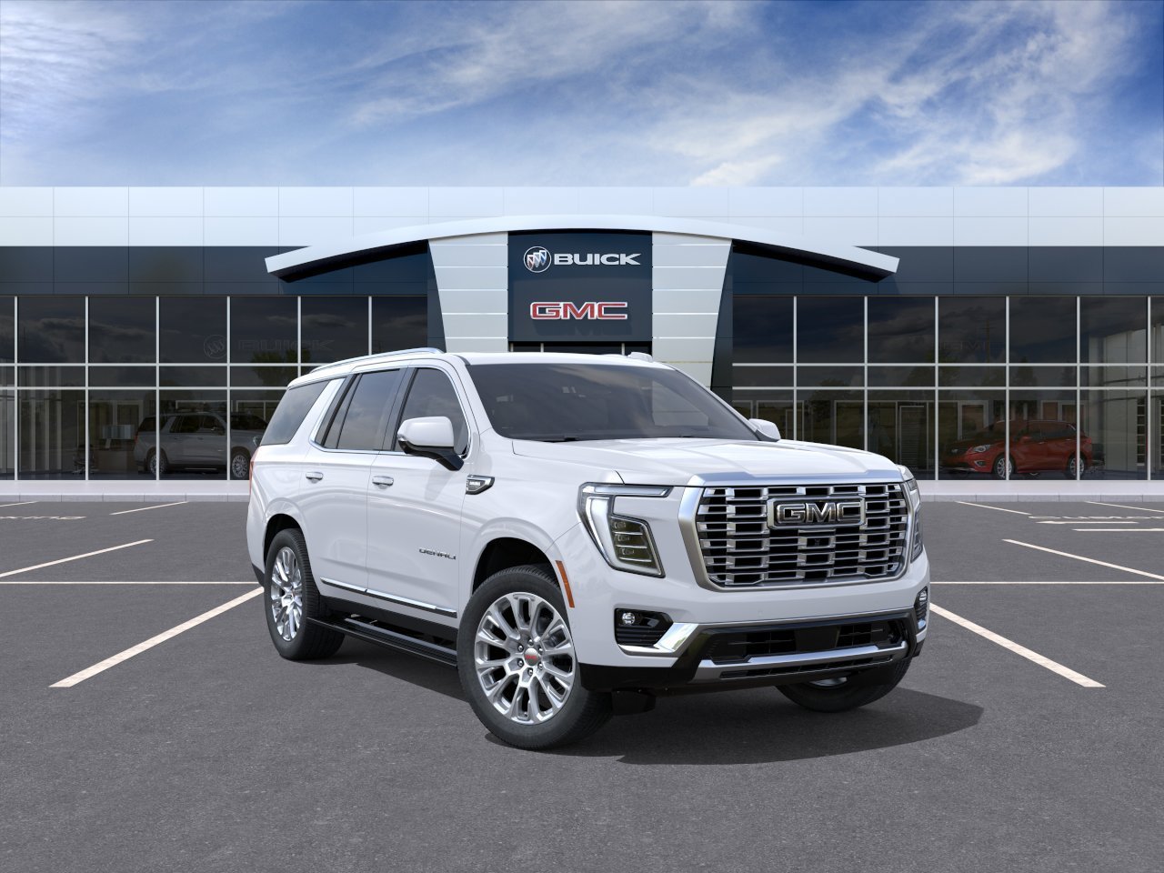 New 2026 Glacier White Tricoat GMC Denali image 1
